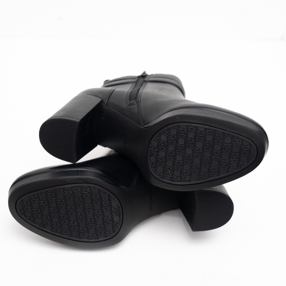 Vionic Black Leather Nalla Boots Size 7 - Picture 6 of 10